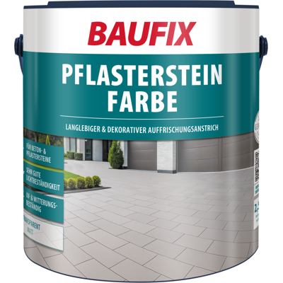 Baufix Pflasterstein Farbe Transparent Matt, 2.5 Liter, Beton- Und Bodenfarbe Baufix Pflasterstein Farbe Transparent Matt, 2.5 Liter, Beton- Und Bodenfarbe