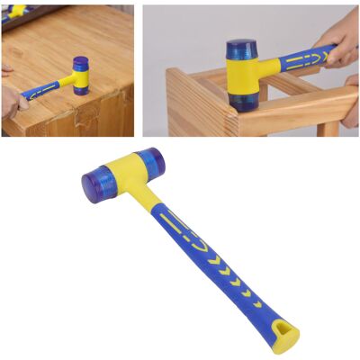 JUTE Hammer Zum Einbau Von Türen Und Fenstern, Kleiner Gummihammerkopf, Für Herausnehmbare Bodenbeläge, Fliesenarbeiten Und Schreinerarbeiten. JUTE Hammer Zum Einbau Von Türen Und Fenstern, Kleiner Gummihammerkopf, Für Herausnehmbare Bodenbeläge, Fliesenarbeiten Und Schreinerarbeiten.