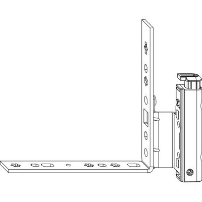 Maco DT130 Fensterbeschlag - Rechts, 15mm Überlappung, Stahl, Verzinkt Maco DT130 Fensterbeschlag - Rechts, 15mm Überlappung, Stahl, Verzinkt
