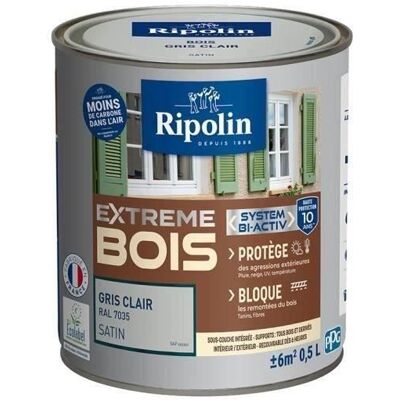 Ripolin Hellgrau Satin Außen- und Inneneinzel - Farbe Ripolin Hellgrau Satin Außen- und Inneneinzel - Farbe