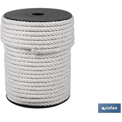Cofan Modell - Nylonseil 14mm 100m Weiß Cofan Modell - Nylonseil 14mm 100m Weiß