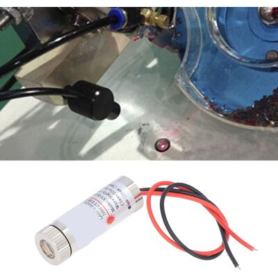 JUTE 650 Nm 5 Mw Rotes Fadenkreuzlasermodul, Industrieller Laserkopf JUTE 650 Nm 5 Mw Rotes Fadenkreuzlasermodul, Industrieller Laserkopf