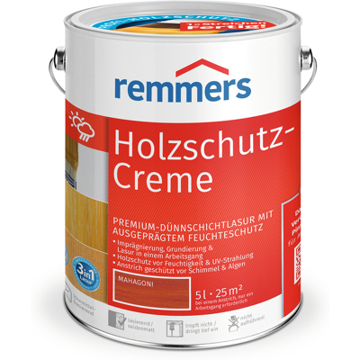 Remmers - RC-565 - Mahagoni - 5 l - Holzschutz-Creme Remmers - RC-565 - Mahagoni - 5 l - Holzschutz-Creme