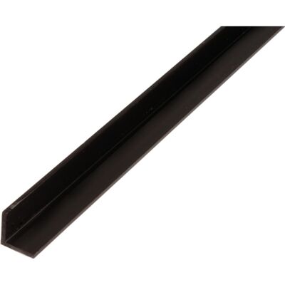 Alberts Winkelprofil, Gleichsch., Pvc Schwarz, Lxbxhxs 2000 X 30 X 30 X 2 Mm Alberts Winkelprofil, Gleichsch., Pvc Schwarz, Lxbxhxs 2000 X 30 X 30 X 2 Mm