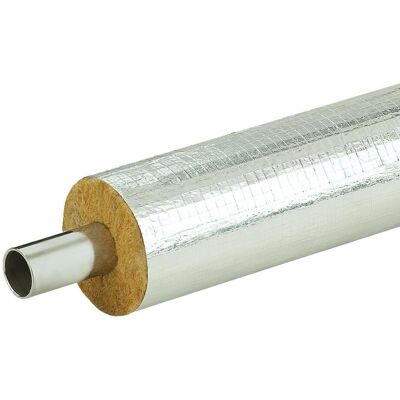 Austroflex - Steinwolle Rohrschale Alukaschiert 60x50 Mm Rohrisolierung Austroflex - Steinwolle Rohrschale Alukaschiert 60x50 Mm Rohrisolierung
