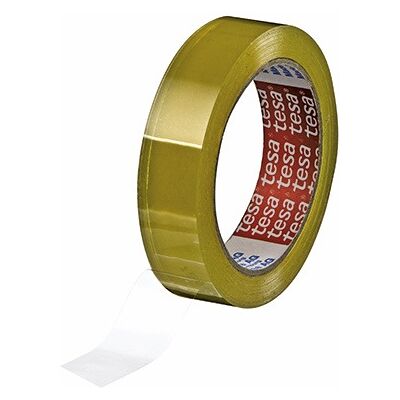 Tesa Transparents PVC Klebeband - 25mm x 66m - Reißfest & Leicht Tesa Transparents PVC Klebeband - 25mm x 66m - Reißfest & Leicht