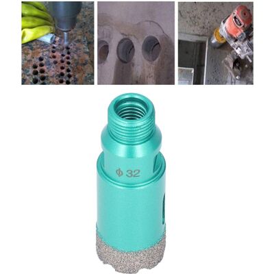 JUTE 1/2" Bsp Diamantbohrer Für Granit, Beton, Fliesen Und Marmor, 32 Mm JUTE 1/2" Bsp Diamantbohrer Für Granit, Beton, Fliesen Und Marmor, 32 Mm