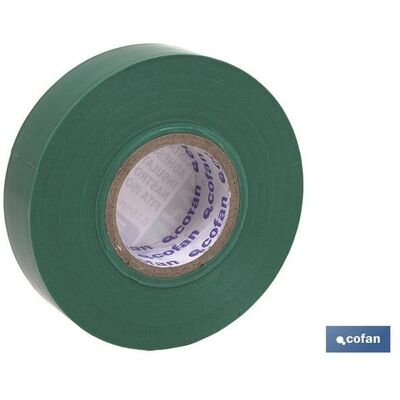 COFAN Isolierband 180 Mikrometer Grün 19 Mm X 20 Meter COFAN Isolierband 180 Mikrometer Grün 19 Mm X 20 Meter