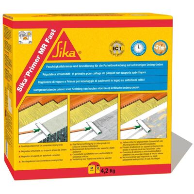 Primer Und Feuchtigkeitsregler Für Parkett – Sika Primer Mr Fast – 4,2 Kg Primer Und Feuchtigkeitsregler Für Parkett – Sika Primer Mr Fast – 4,2 Kg