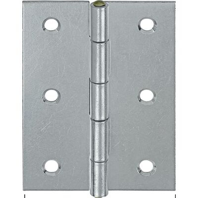 Vormann Blaue verzinkte Scharniere - 50mm x 39mm - 1,2mm Stahl - 20 Stück Vormann Blaue verzinkte Scharniere - 50mm x 39mm - 1,2mm Stahl - 20 Stück