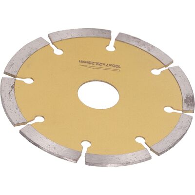 HEAT Segmentiertes Diamantsägeblatt Mit Ultradünnen Zähnen, Kreisförmige Diamanttrennscheibe Für Fliesen, Granit, Marmor Und Keramik, 105 Mm / 4,1 Zoll HEAT Segmentiertes Diamantsägeblatt Mit Ultradünnen Zähnen, Kreisförmige Diamanttrennscheibe Für Fliesen, Granit, Marmor Und Keramik, 105 Mm / 4,1 Zoll