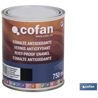 Cofan Schwarzer Schutzlack – 750ml – Farbe Cofan Schwarzer Schutzlack – 750ml – Farbe