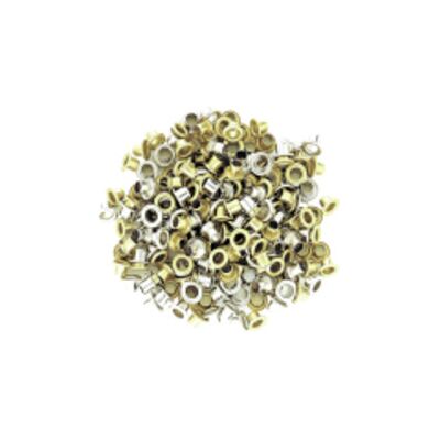 NWS Nickel Messingöse - 5,5 mm, 100 Stück - Ösen NWS Nickel Messingöse - 5,5 mm, 100 Stück - Ösen
