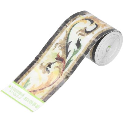 HEAT Selbstklebende Bordüre, Dekorative Zierleiste Für Wohnzimmer, Küche, Badezimmer, 5 X 500 Cm, Einfach Anzubringender Klebeaufkleber HEAT Selbstklebende Bordüre, Dekorative Zierleiste Für Wohnzimmer, Küche, Badezimmer, 5 X 500 Cm, Einfach Anzubringender Klebeaufkleber