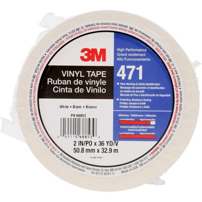 3m 471w50iw Pvc-klebeband Weiß (l X B) 33 M X 50 Mm 1 St. 3m 471w50iw Pvc-klebeband Weiß (l X B) 33 M X 50 Mm 1 St.