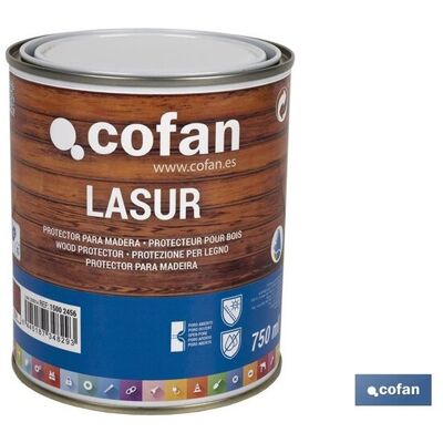COFAN Lasur Wasserschutz Für Mattes Teakholz 750 Ml COFAN Lasur Wasserschutz Für Mattes Teakholz 750 Ml