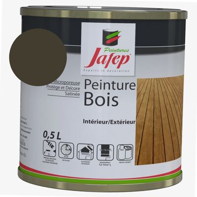 Holzfarbe Taupe Jafep 0,5 L Holzfarbe Taupe Jafep 0,5 L
