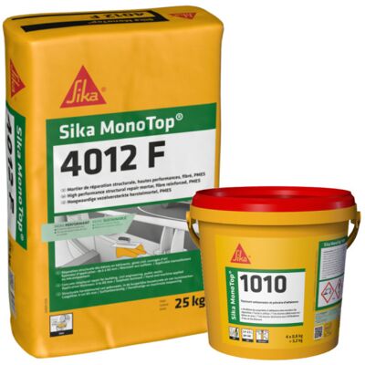 Sika - Pack Ökologischer Mörtel Und Reparatur Monotop 1010 3,2kg Monotop 4012f 25kg Sika - Pack Ökologischer Mörtel Und Reparatur Monotop 1010 3,2kg Monotop 4012f 25kg
