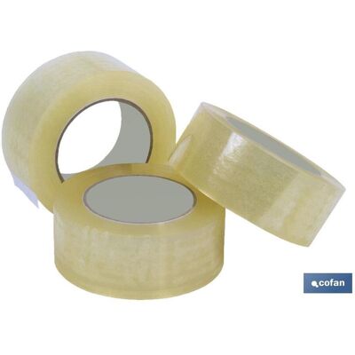 COFAN Transparente Acryldichtung, 45 Mikrometer, 48 Mm X 132 M COFAN Transparente Acryldichtung, 45 Mikrometer, 48 Mm X 132 M