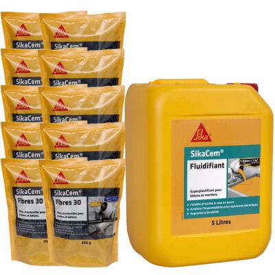 Sika - Maurer-Pack - Fasern & Fließmittel - Bauzusatz Sika - Maurer-Pack - Fasern & Fließmittel - Bauzusatz