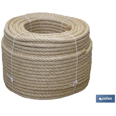Cofan - Sisalseil 4 Lagen 20 Mm 100 M Natur Cofan - Sisalseil 4 Lagen 20 Mm 100 M Natur