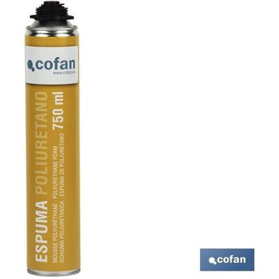 COFAN Polyurethanschaumspray 750 Ml COFAN Polyurethanschaumspray 750 Ml