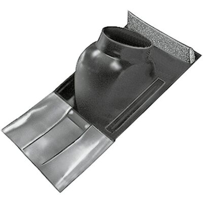 Wolf Universalpfanne Schrägdach 25-45 Grad Mit Flexibler Bleischürze Unten, Rotbraun Wolf Universalpfanne Schrägdach 25-45 Grad Mit Flexibler Bleischürze Unten, Rotbraun