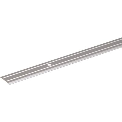 Bergangsprofil, Gebohrt, Alu Silber Elox., Lxbxs 900x38x1,0mm - Alberts Bergangsprofil, Gebohrt, Alu Silber Elox., Lxbxs 900x38x1,0mm - Alberts