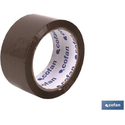 COFAN Braune Acrylversiegelung, 45 Mikrometer, 48 Mm X 132 Meter COFAN Braune Acrylversiegelung, 45 Mikrometer, 48 Mm X 132 Meter