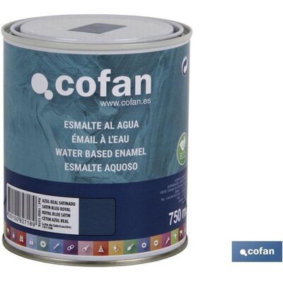 COFAN Wasserbasierte Emaille 750ml - Innen/Außen COFAN Wasserbasierte Emaille 750ml - Innen/Außen