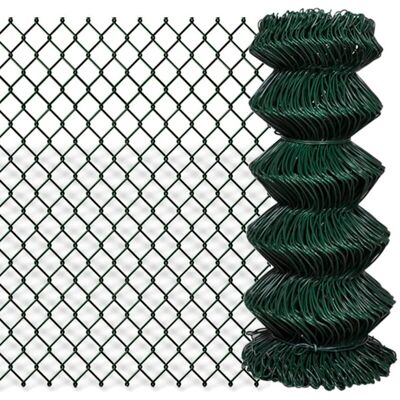 Maschendrahtzaun Stahl 0,8x25 M Grün Vidaxl Maschendrahtzaun Stahl 0,8x25 M Grün Vidaxl