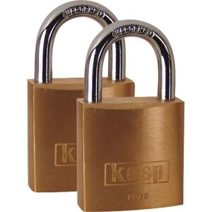 Kasp - K12030d2 Vorhängeschloss 30 Mm Goldgelb Schlüsselschloss Kasp - K12030d2 Vorhängeschloss 30 Mm Goldgelb Schlüsselschloss