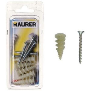 Maurer - Nylondübel Für Gipskartonplatten Mit Schraube (5 Stück) Maurer - Nylondübel Für Gipskartonplatten Mit Schraube (5 Stück)