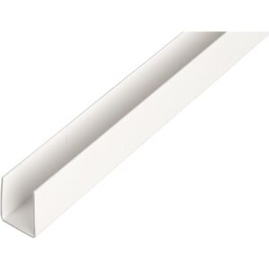 Alberts U-Profil, Weiß, PVC-U, Verschiedene Größen Alberts U-Profil, Weiß, PVC-U, Verschiedene Größen