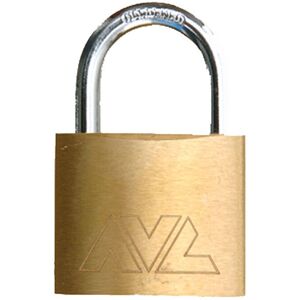 AVL - Vorhängeschloss aus Messing mit gleichen Schlüsseln, normaler Bogen 40 mm C140 AVL - Vorhängeschloss aus Messing mit gleichen Schlüsseln, normaler Bogen 40 mm C140