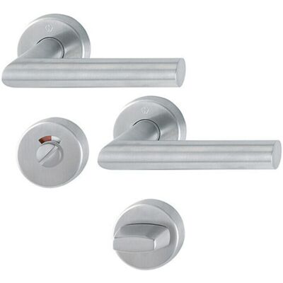 Hoppe Edelstahl-Innentürgriff-Set - Modell E1400/42H/42HKVS - Innenraumzubehör Hoppe Edelstahl-Innentürgriff-Set - Modell E1400/42H/42HKVS - Innenraumzubehör