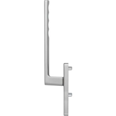 Hoppe - TOULON - 253 mm - Aluminium Edelstahl Finish - Türgriff Hoppe - TOULON - 253 mm - Aluminium Edelstahl Finish - Türgriff