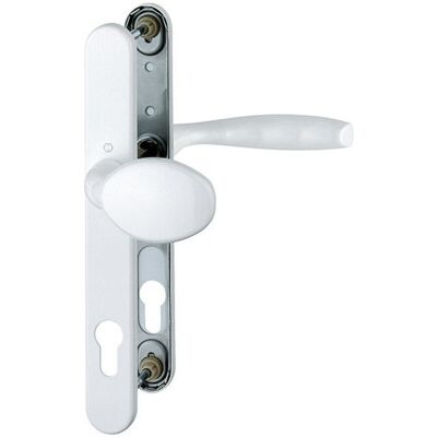 Hoppe Profiltür-Garnitur NY 76G/3346/1810 Aluminium F9016 - Türgarnitur Hoppe Profiltür-Garnitur NY 76G/3346/1810 Aluminium F9016 - Türgarnitur