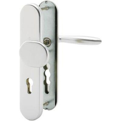 Hoppe Verona Aluminium-Schutz-Langschild-Türgriff-Garnitur - Sicherheitstürgriff-Set Hoppe Verona Aluminium-Schutz-Langschild-Türgriff-Garnitur - Sicherheitstürgriff-Set