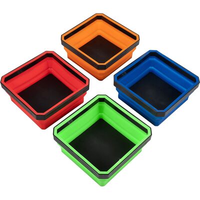 HEAT Zusammenklappbare Magnetische Teileablage, Werkzeugablage Für Schrauben, Muttern, Unterlegscheiben, Stifte Und Andere Kleinteile HEAT Zusammenklappbare Magnetische Teileablage, Werkzeugablage Für Schrauben, Muttern, Unterlegscheiben, Stifte Und Andere Kleinteile