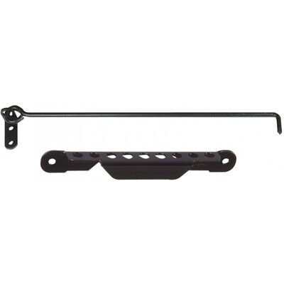 Haken Auf Platte Und Vorlackiertem Stahlgestell, H.70 X B.350 X T.20 Mm Afbat Haken Auf Platte Und Vorlackiertem Stahlgestell, H.70 X B.350 X T.20 Mm Afbat