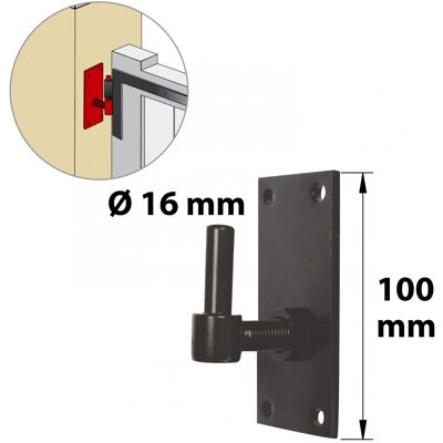 Scharnier Aus Vorlackiertem Stahl, H.130 X Dm.16 Mm Afbat Scharnier Aus Vorlackiertem Stahl, H.130 X Dm.16 Mm Afbat
