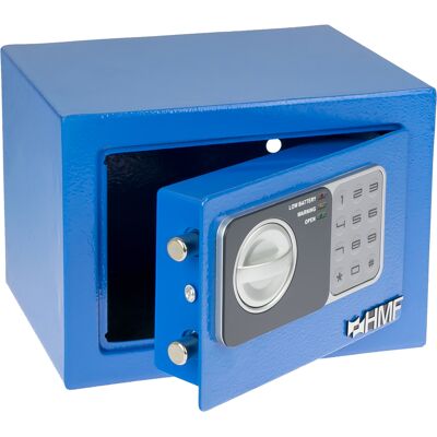 Hmf - 46126-05 Möbeltresor Elektronikschloss, 23 X 17 X 17 Cm, Blau Hmf - 46126-05 Möbeltresor Elektronikschloss, 23 X 17 X 17 Cm, Blau