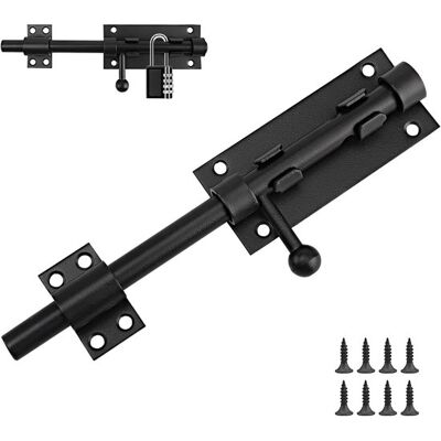 OEM Möbelschlösser 2 Stück Schwarzer Edelstahl Außentorschlösser Türschlösser Länge 200 Mm Schlösser Innentürschlösser Türbefestigungen Geeignet Für OEM Möbelschlösser 2 Stück Schwarzer Edelstahl Außentorschlösser Türschlösser Länge 200 Mm Schlösser Innentürschlösser Türbefestigungen Geeignet Für