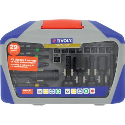 TIVOLY Serie Impact-Werkzeugset - 29 Stück TIVOLY Serie Impact-Werkzeugset - 29 Stück