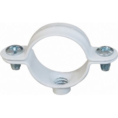 ING Fixations Rohrklemme - 16mm - Stahl mit Rilsan ING Fixations Rohrklemme - 16mm - Stahl mit Rilsan