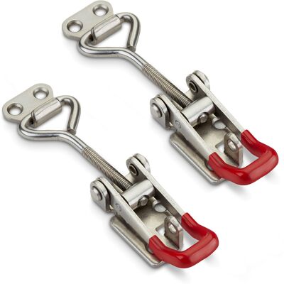 So-tech - 2er Set Sotech Spannverschluss M6 (haltekraft 220kg, Abschließbar) Edelstahl Ss304 Verstellbarer Hebelverschluss So-tech - 2er Set Sotech Spannverschluss M6 (haltekraft 220kg, Abschließbar) Edelstahl Ss304 Verstellbarer Hebelverschluss