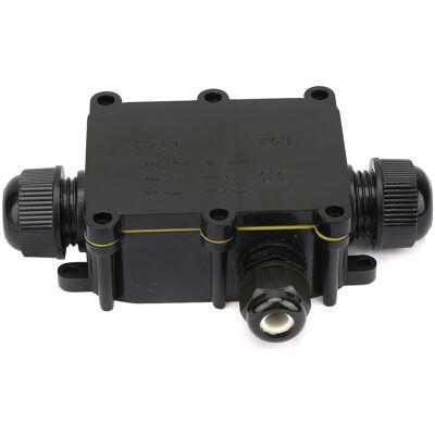HEAT Ip68 Wasserdichter Anschlusskasten, Elektrisches Gehäuse, Kabelanschlussklemme (dreipolig) HEAT Ip68 Wasserdichter Anschlusskasten, Elektrisches Gehäuse, Kabelanschlussklemme (dreipolig)