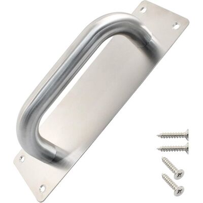 NO BRAND Türgriff – Schiebetürgriff – Türgriff – Silber – Möbelgriff – Mit Schrauben – 200 X 65 Mm – Edelstahl – Schiebetürgriff – Türbeschläge NO BRAND Türgriff – Schiebetürgriff – Türgriff – Silber – Möbelgriff – Mit Schrauben – 200 X 65 Mm – Edelstahl – Schiebetürgriff – Türbeschläge