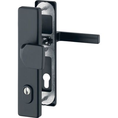Hoppe AUSTIN Tür- & Fenstergriff-Set - RC2, 67-72mm, schwarz matt Hoppe AUSTIN Tür- & Fenstergriff-Set - RC2, 67-72mm, schwarz matt